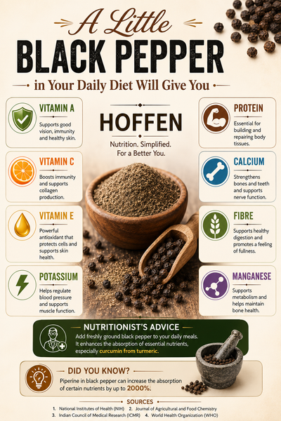 A Little Black Pepper in Your Daily Diet Will Give You These 8 Benefits