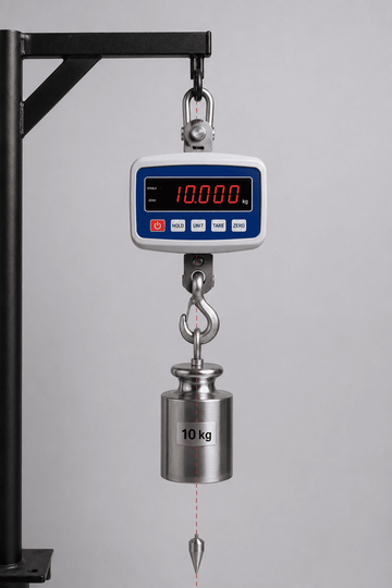 Hanging & Crane Scale Calibration: Digital vs. Spring, and Why Suspension Angle Matters