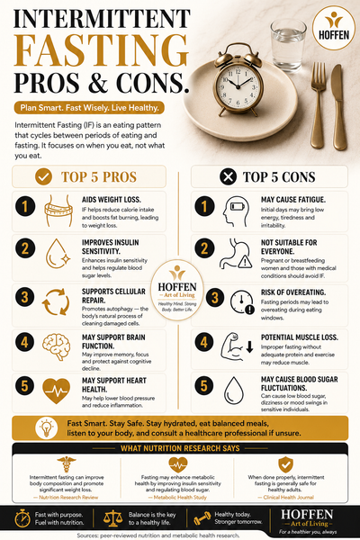 Intermittent Fasting: Pros and Cons You Should Actually Know