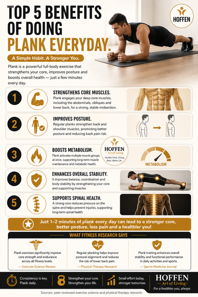 Top 5 Benefits of Doing Plank Every Day