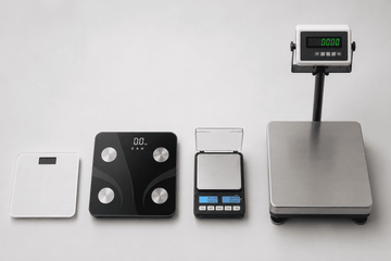 Comparison of weighing machines by price range from basic digital scales to industrial platform scales in India
