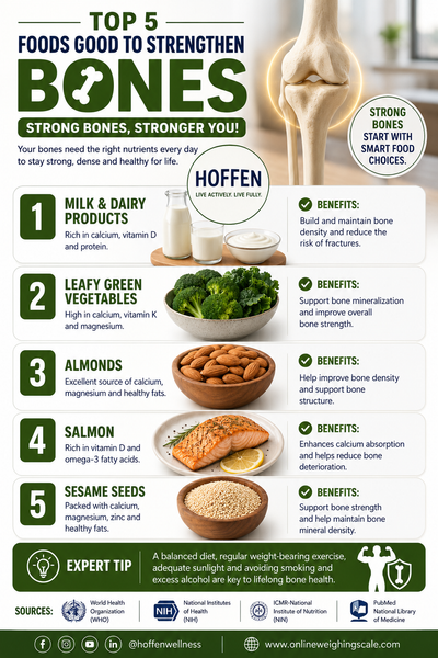 Top 5 Foods to Strengthen Bones: Strong Bones, Stronger You
