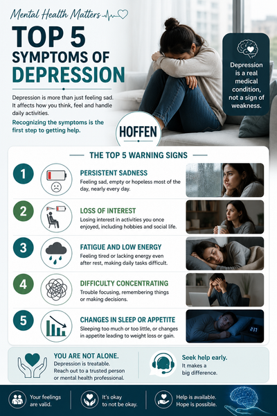 Top 5 Symptoms of Depression: What to Watch For and When to Seek Help