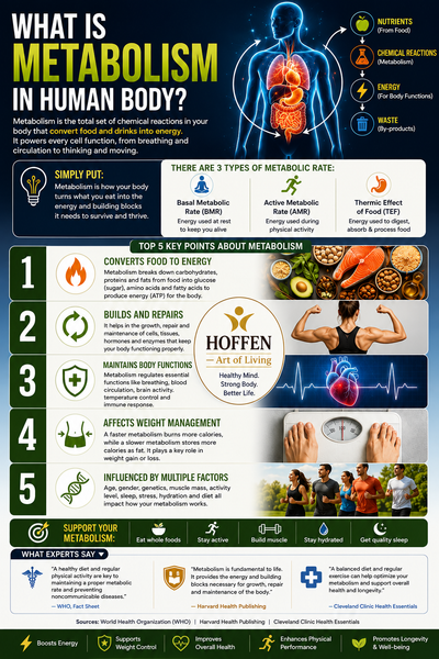 What Is Metabolism? How Your Body Turns Food Into Energy
