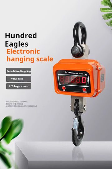 1 టన్ను/2 టన్నులు/3 టన్నులు/5 టన్నులు/10 టన్నులు/15 టన్నులు/20 టన్నులు/30 టన్నులు/50 టన్నుల ఎలక్ట్రానిక్ వెయింగ్ ఎక్స్‌ప్లోషన్ ప్రూఫ్ క్రేన్ స్కేల్ వైర్‌లెస్ స్కేల్స్