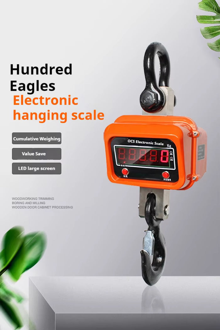 1Ton/2Ton/3Ton/5Ton/10Ton/15Ton/20Ton/30Ton/50Ton Electronic Weighing Explosion Proof Crane Scale Wireless Scales