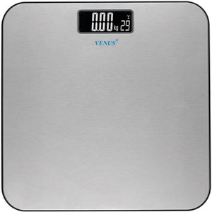 Venus Stainless Steel Smart Digital Personal Bathroom Scale 180kg/396lb Capacity Body Weight machine LCD Display