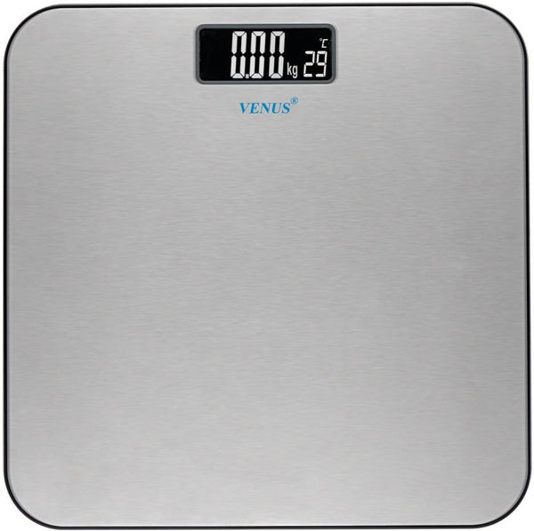 Venus Stainless Steel Smart Digital Personal Bathroom Scale 180kg/396lb Capacity Body Weight machine LCD Display