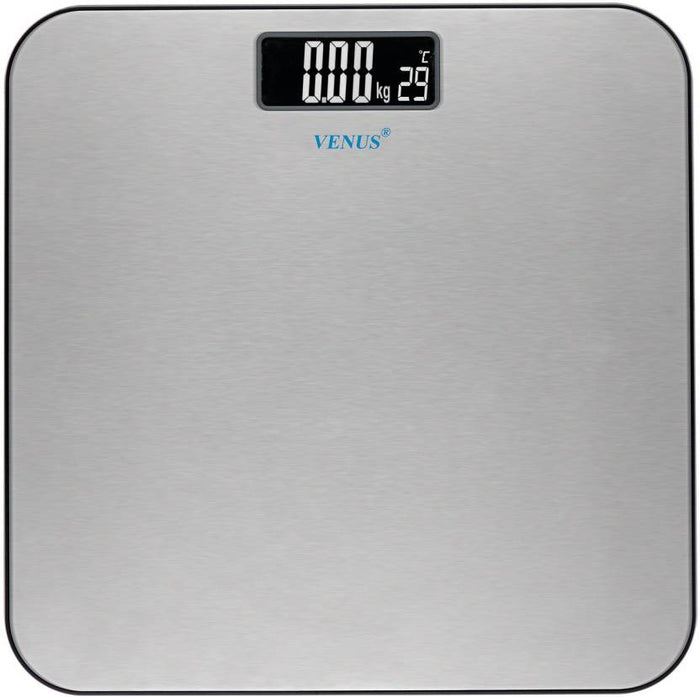 Venus Stainless Steel Smart Digital Personal Bathroom Scale 180kg/396lb Capacity Body Weight machine LCD Display