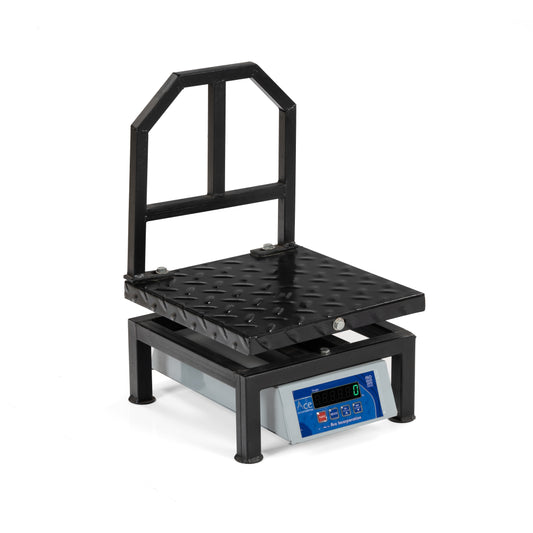 Ace Electronic Platform Weighing Scale 120Kg Capacity 10g Accuracy Weight Machine Digital for Shop, Commercial and Industrial use with Heavy-Duty Mild Steel Platform size 14×14 Inches (350x350mm)