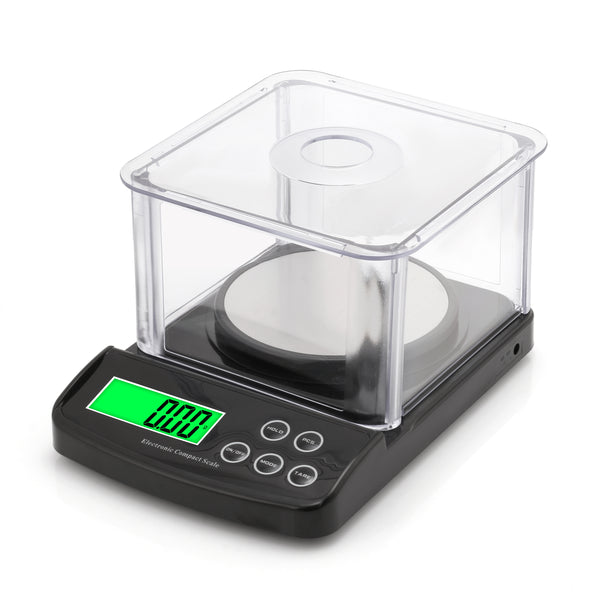 Ace SF-400C Electronic Digital Precision Scale for Jewellery, Gold, Laboratory & Industrial Use – 600g x 0.01g Analytical Weighing Machine with Stainless Steel Platform