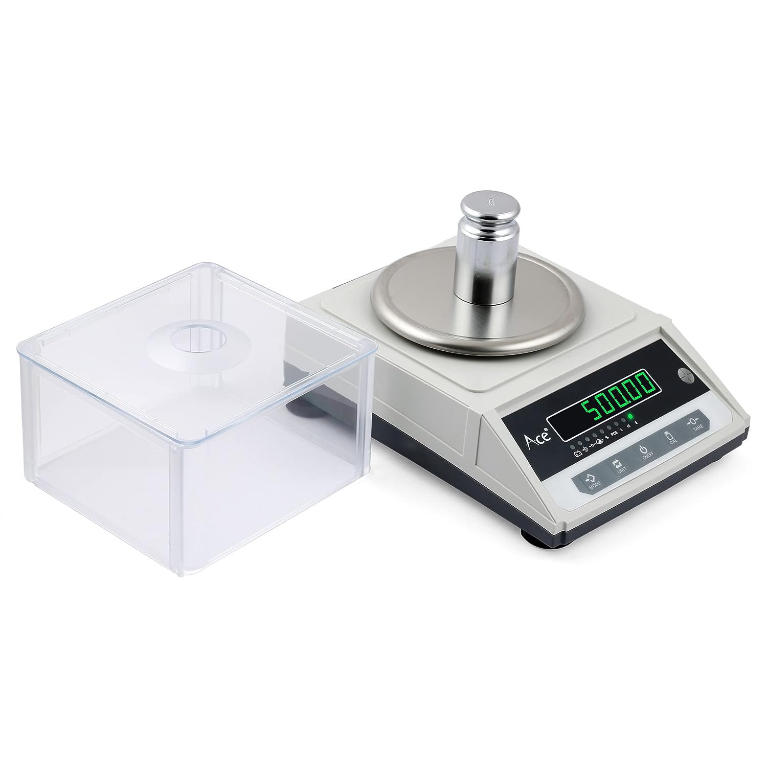 Ace Multipurpose Electronic Digital Weighing scale for Jewellery Ornaments, Industries, Chemical and Laboratory purpose Capacity 1kg g 1000g