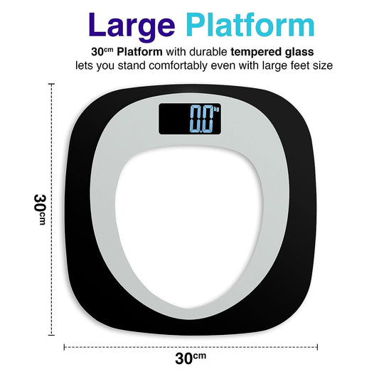 Hoffen India HO 29 Electronic Digital Weight Machine for Body Weight Weighing Scale Battery Included, 2 Years Warranty