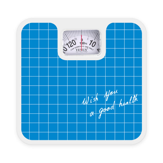 Hospital Home Portable Anti-slip High Capacity Load-bearing 130kg/280Ib Dial Bathroom Scale for Males Females Weight Measurement