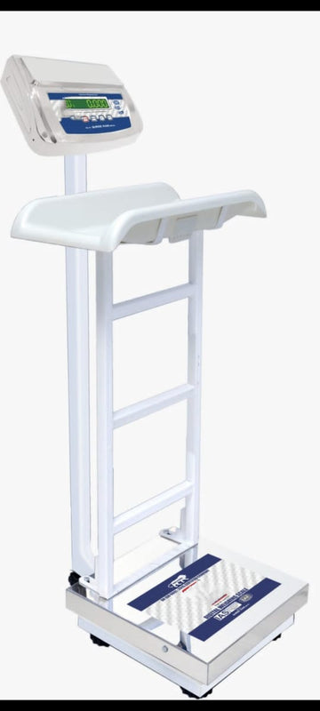 200 किलो की ऐस मदर एंड चाइल्ड प्लेटफॉर्म वेइंग स्केल, 3-इन-1 बहुउद्देशीय उपयोग के लिए, वयस्कों, बच्चों और नवजात शिशुओं हेतु।