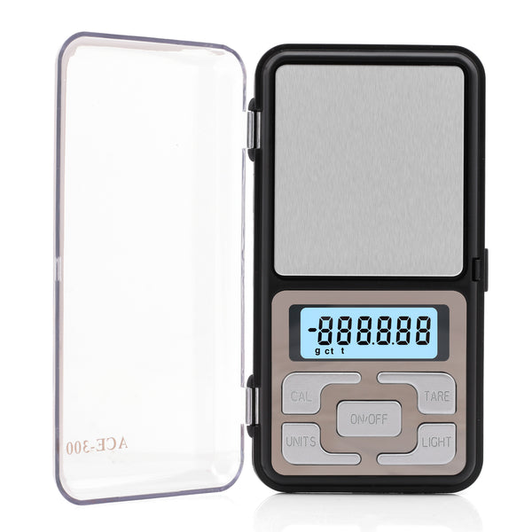 Ace MH-300 Digital Pocket Jewellery Scale – 300g x 0.01g Flip Cover Precision Scale