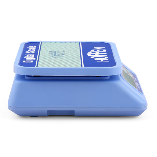 హాఫెన్ KS-801 బరువు మోసే సామర్థ్యం 30kg x 1g స్టెయిన్‌లెస్ స్టీల్ డిజిటల్ వెయింగ్ మెషిన్ స్కేల్ కిరాణా షాప్, కిచెన్ మరియు కమర్షియల్ ప్రయోజనాల కోసం ముందు మరియు వెనుక డబుల్ డిస్‌ప్లేతో (175×220 మి.మీ)...