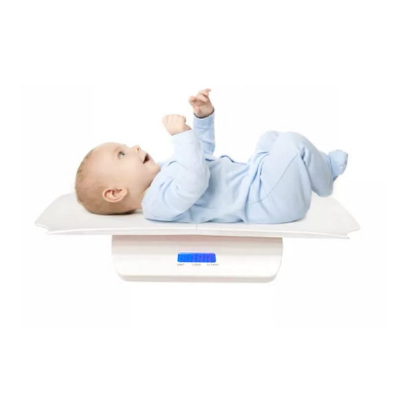 Ace KS-810 Electronic Baby Weighing Machine for Hospitals, Clinics & Home Use – Digital Infant Scale with Curved Safety Tray, LCD Display & Hold Function