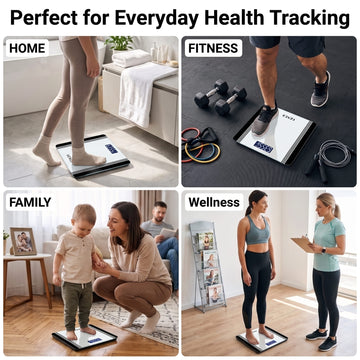 Venus EPS-1199 digital scale used for home, fitness, family and wellness weight tracking